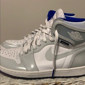 Air Jordan 1 High Zoom White Racer Blue